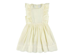 WAVERLY PUMA DRESS WITH RUFFLES - CREAM