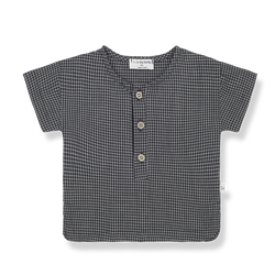 RAFFAELLO s.sleeve shirt - anthracite