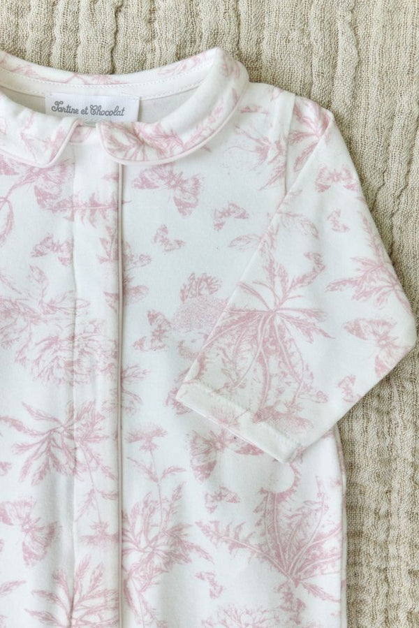 PREMIER TROUSSEAU FILLE PYJAMA4 - rose pâle