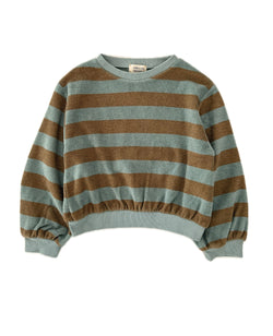 striped sweater - blue stripe