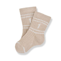 OTTO Plain Rib socks - beige