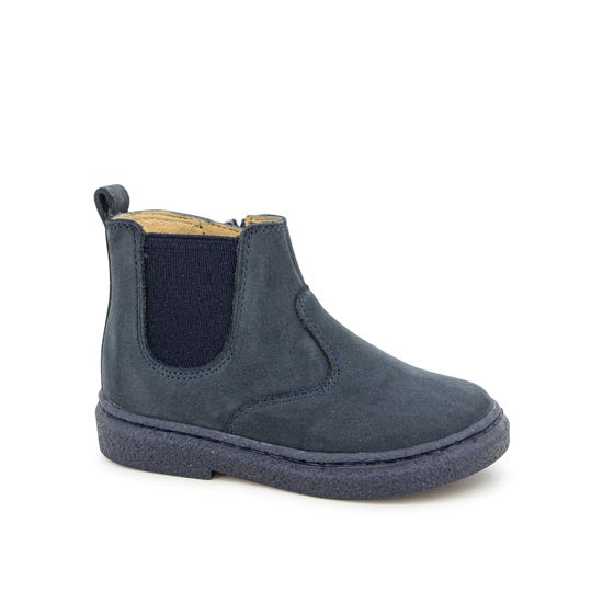 TRIX JOD ZIP - NAVY NUBUCK