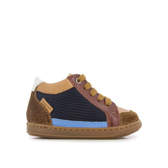 BOUBA CONNECT - BLACK-CAMEL CANVAS NYLON-AT