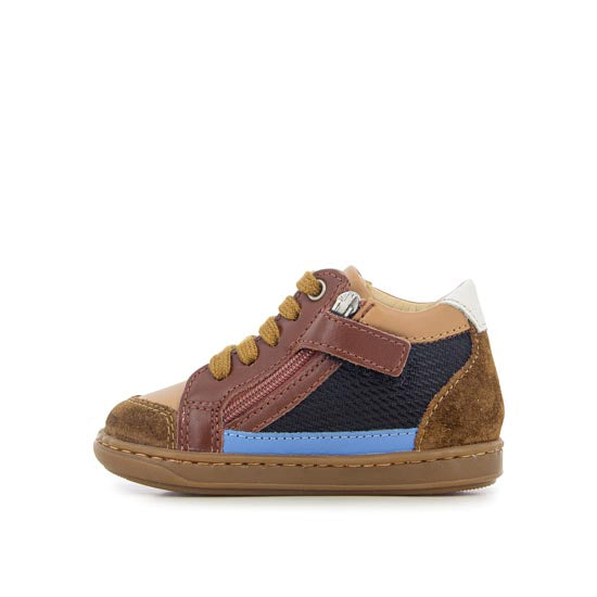 BOUBA CONNECT - BLACK-CAMEL CANVAS NYLON-AT