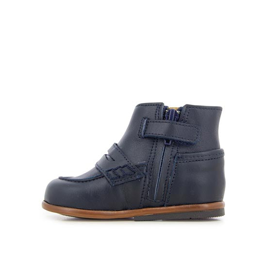 T&C 1 MOK BOOTS - MARINE NAPPA