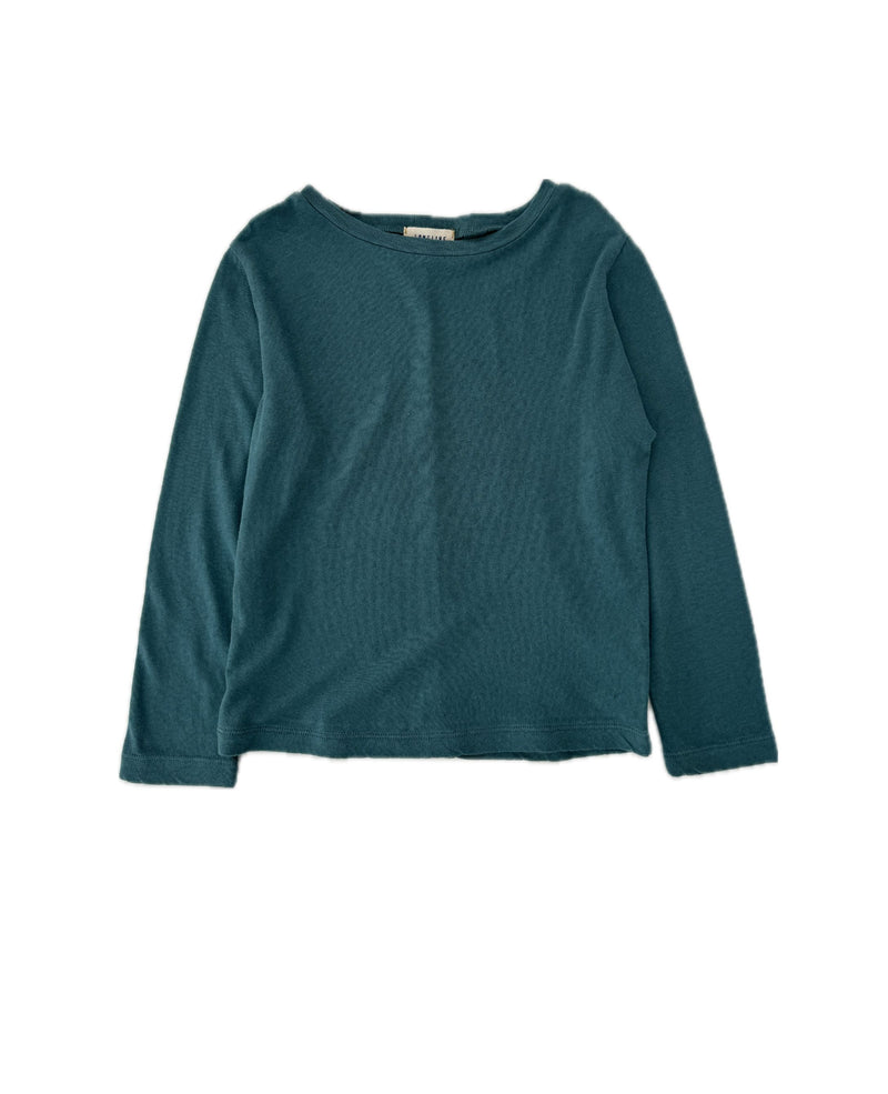 tee long sleeve - washed navygreen