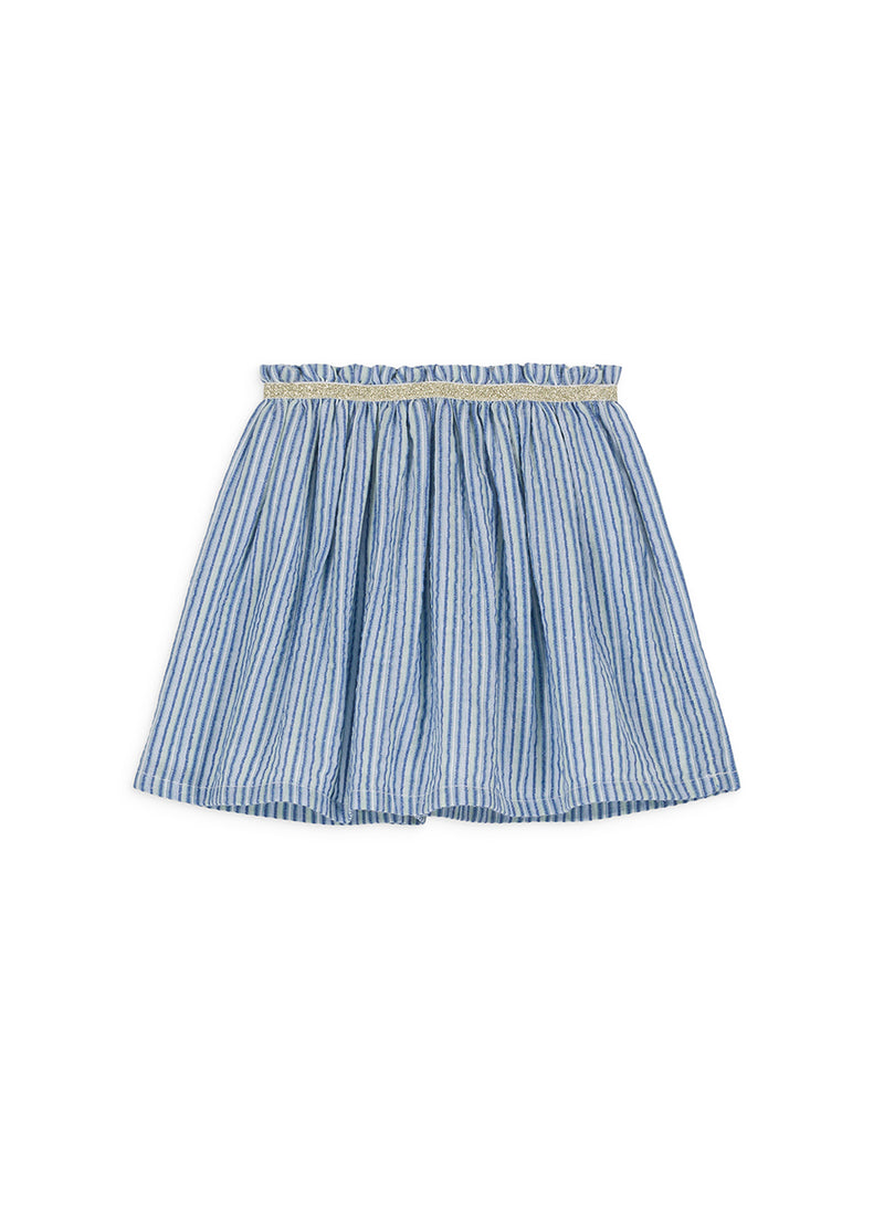 CEPHEE SKIRT - BLUE PARASOL STRIPES