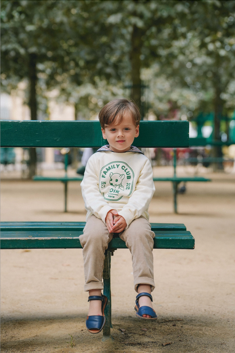 FAMILY CLUB Sweatshirt - Cream