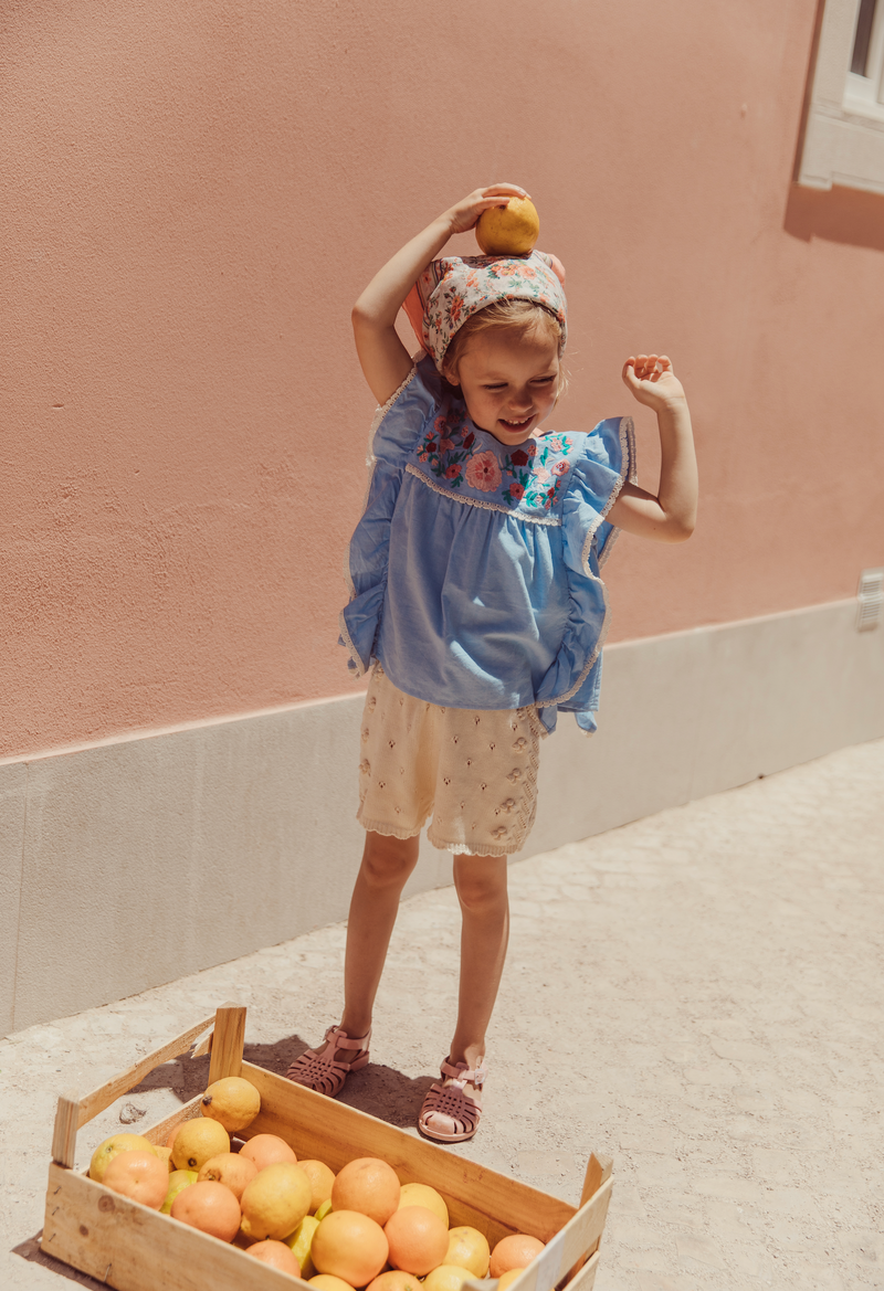 MALA BLOUSE - LIGHT BLUE