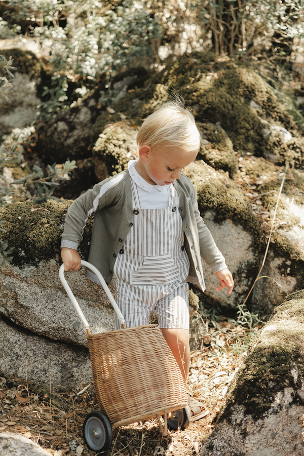 BABY EXPLORATEUR EN HERBE GILET 9 - Fougére