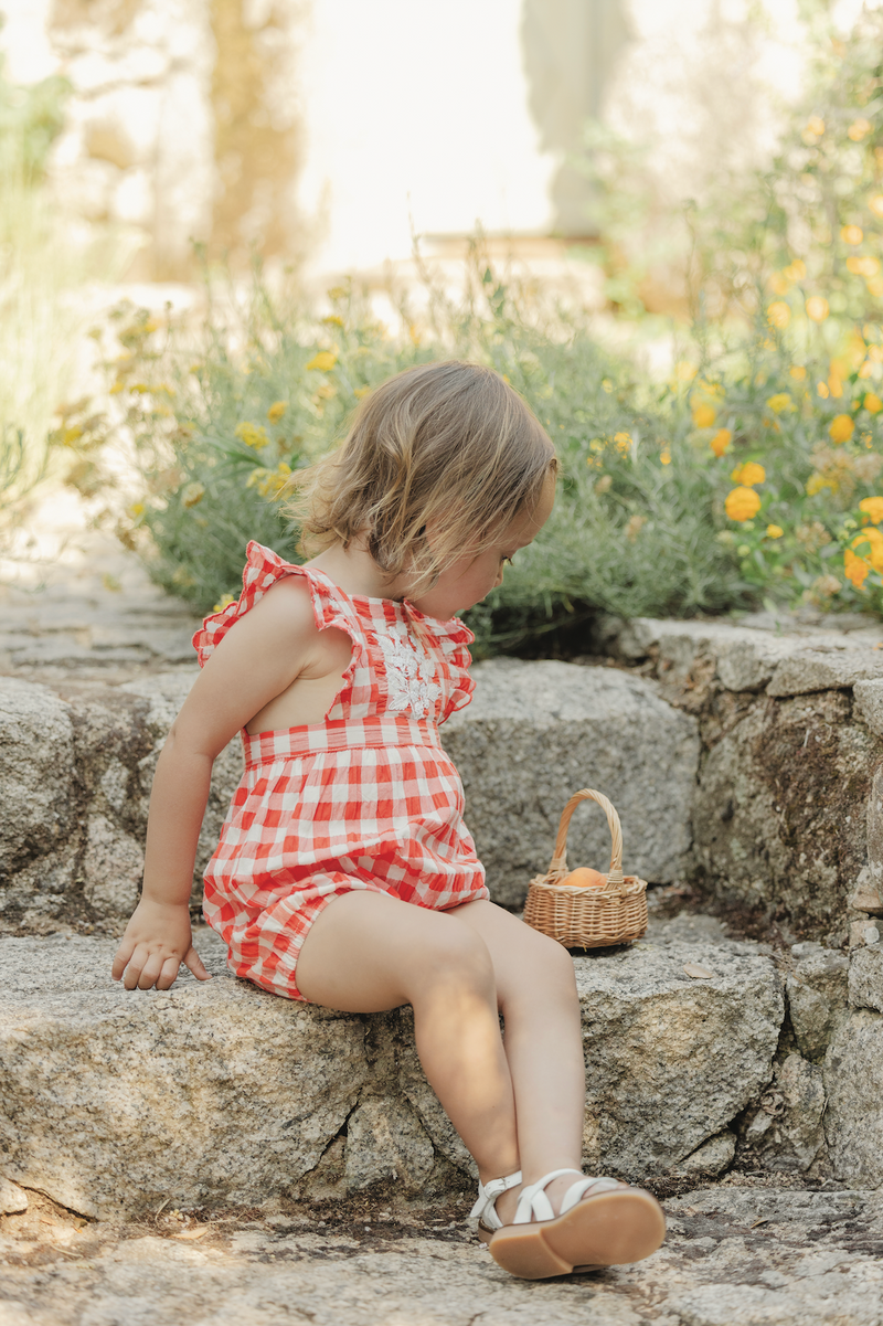 BABY PROMENADE BUCOLIQUE COMBICOURTE21 - Coquelicot