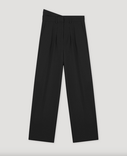 Cross-over pants - noir