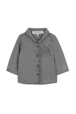 BABY APPRENTI ARTISTE CHEMISE4 - Gris chiné moyen