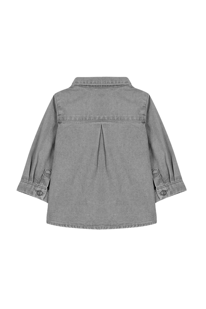 BABY APPRENTI ARTISTE CHEMISE4 - Gris chiné moyen