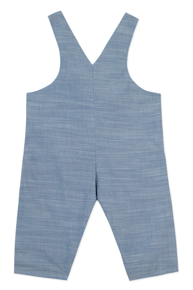 PREMIER TROUSSEAU FILLE SALOPETTE1 - CHAMBRAY