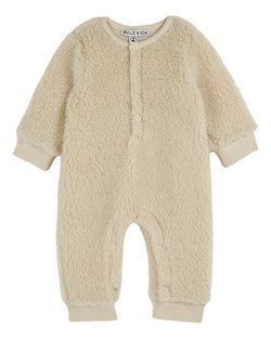 SHERPA BABY JUMPSUIT - AA003 - ECRU