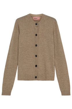G Cosmo Button Cardigan - Camel
