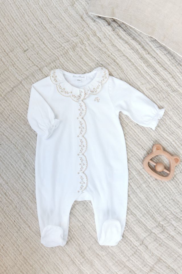 BABY NUIT PYJAMA18 - BLANC