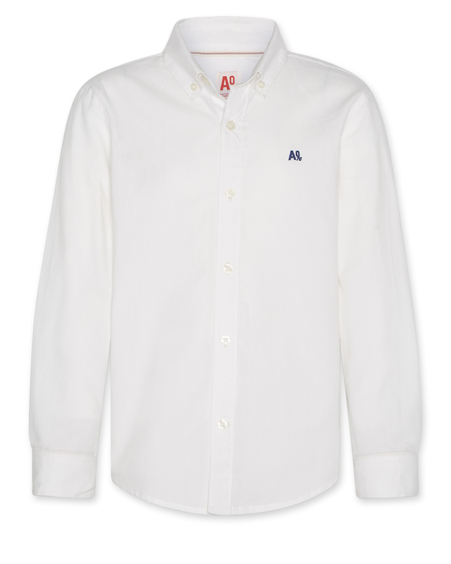 axel shirt logo - white