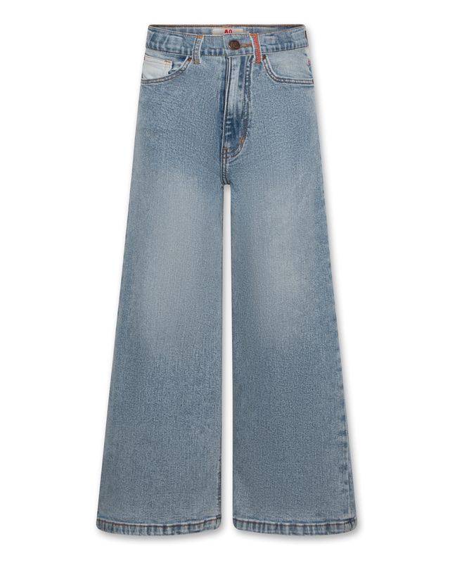 zina patch jeans pants  - wash light