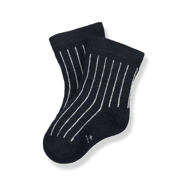 ELIANA diplomatic stripes socks - anthracite