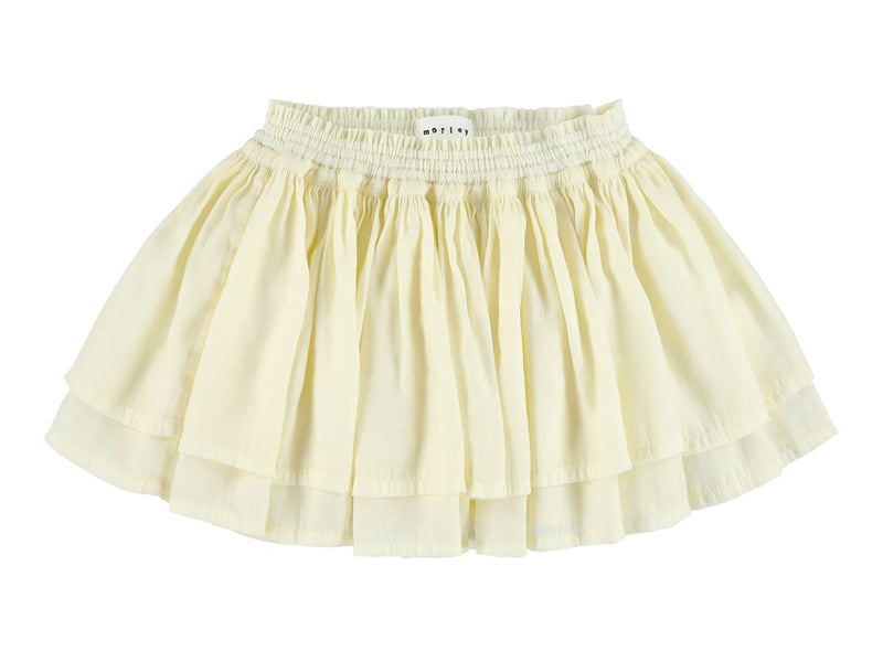 MARGOT PUMA SKIRT WITH ELASTIC WAISTBAND - CREAM