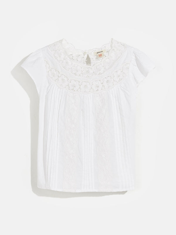 HAWK P1687 blouse - WHITE