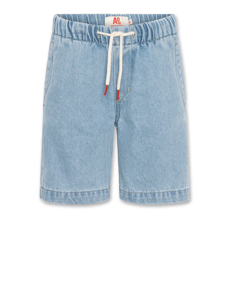 louis jeans shorts - wash middle