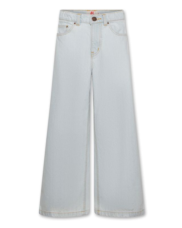 leyla bleach jeans pants - wash bleach