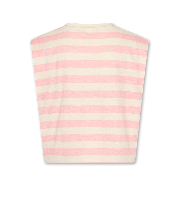 lora t-shirt stripes - natural