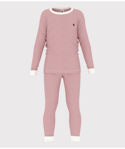 A0BIW PYJAMA - ROSEWOOD/MARSHMALLOW