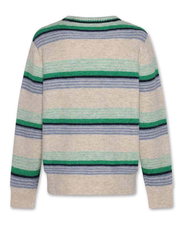 jason c-neck stripes - green