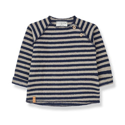 ALEX sweater - navy-taupe