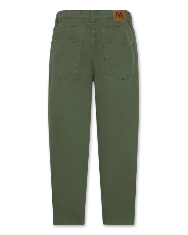 james pants - olive night/earth green