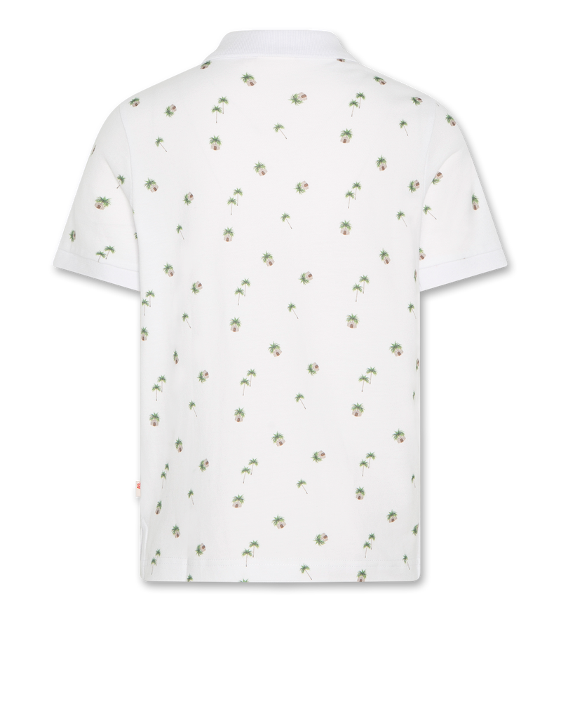 carter polo t-shirt hut 000100 - white