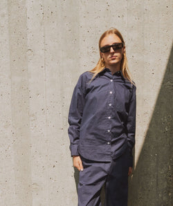 G Serena Oversized Shirt - Navy