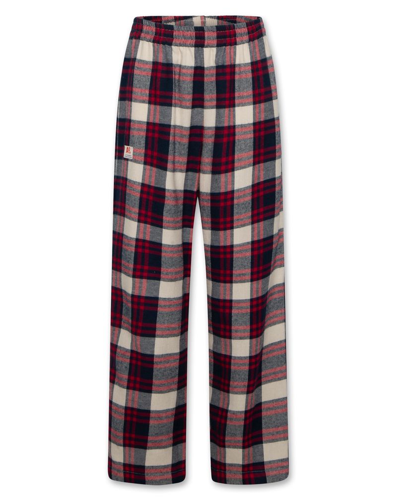 le pajama pants + t-shirt - navy cruz check