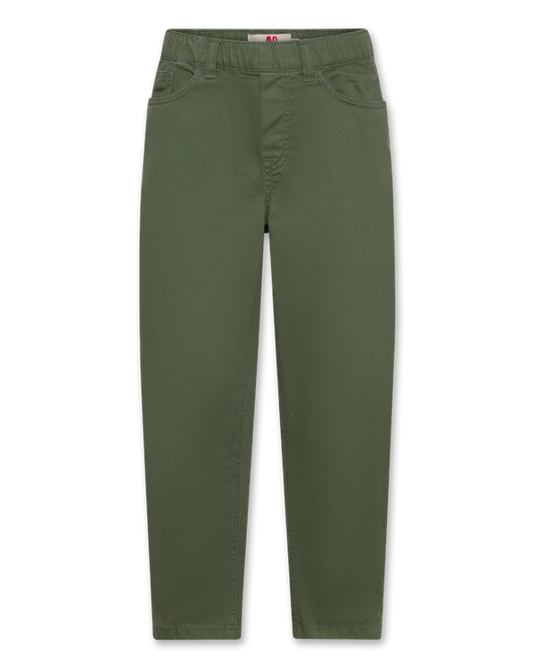 james pants - olive night/earth green