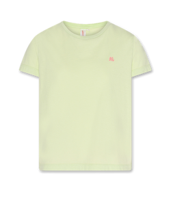 amina t-shirt garment dye - light green