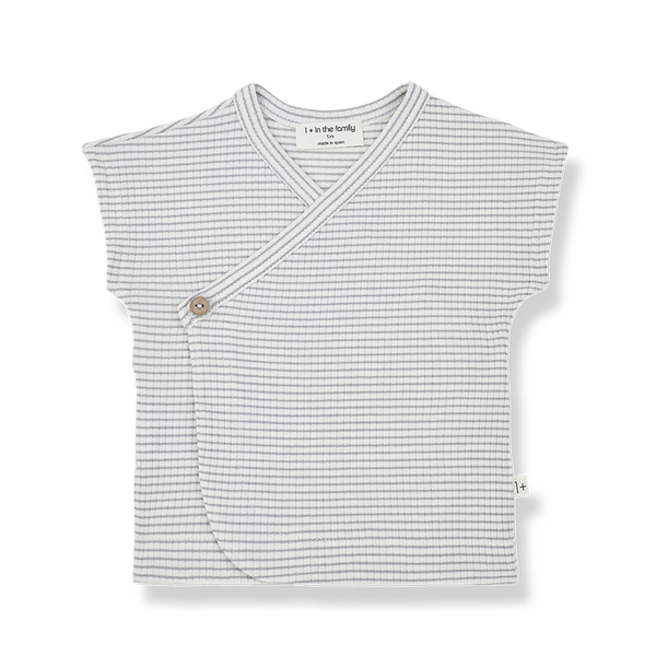 TAI s.sleeve shirt - smoky-ivory