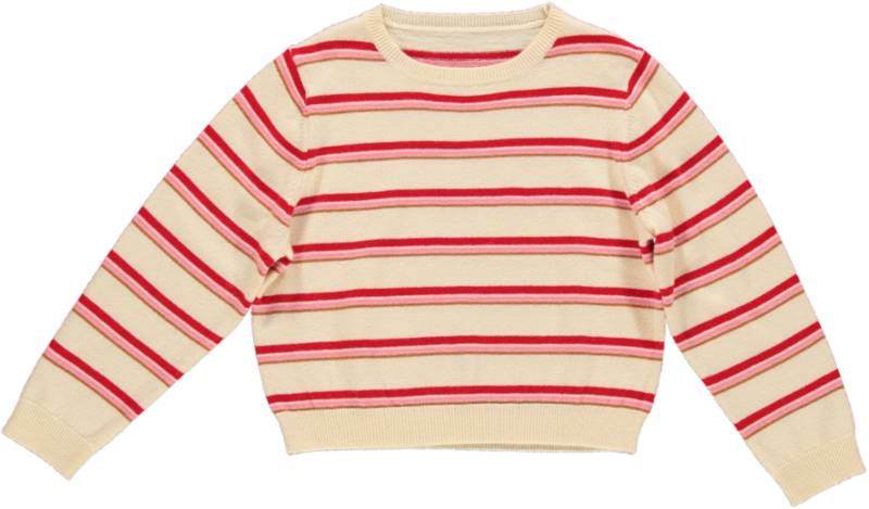 CAROLL JUMPER - 85 - CREAM STRIPE