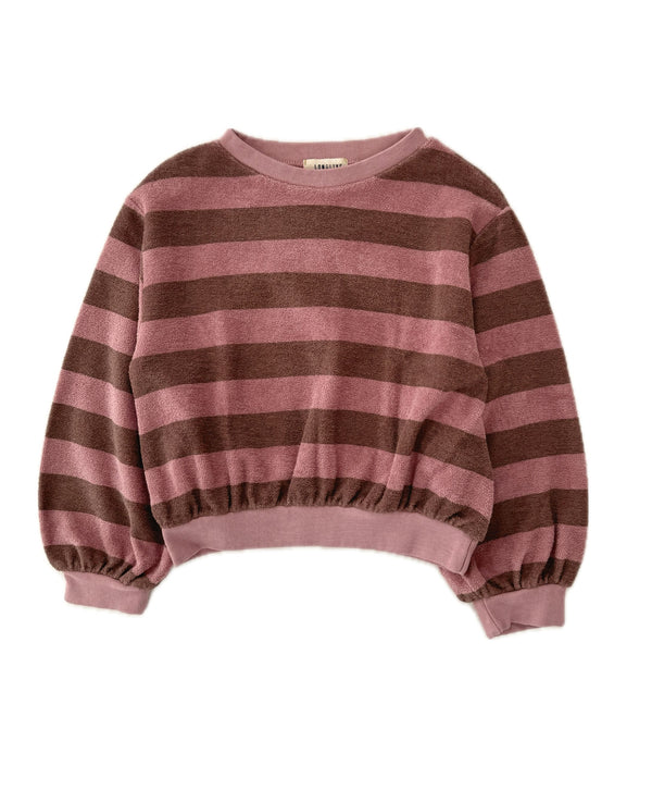 striped sweater - pink stripe