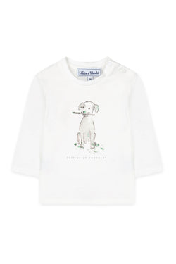 BABY APPRENTI ARTISTE TEESHIRT7 - Vert anglais