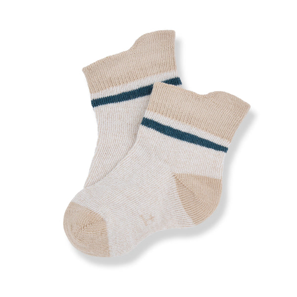 PIPO Plain Short socks - Beige