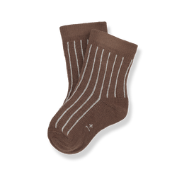 ELIANA diplomatic stripes socks - sienna